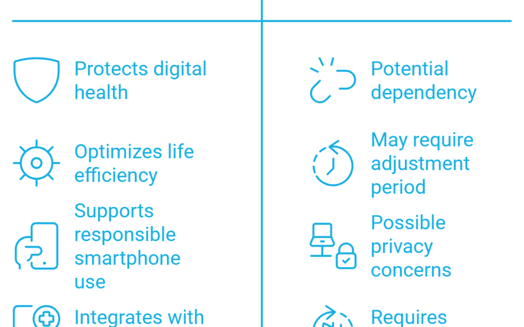 FocusOS (by ESV.GROUP) as a companion and support tool for users, helping them optimize their lives rather than simply being a strict control system